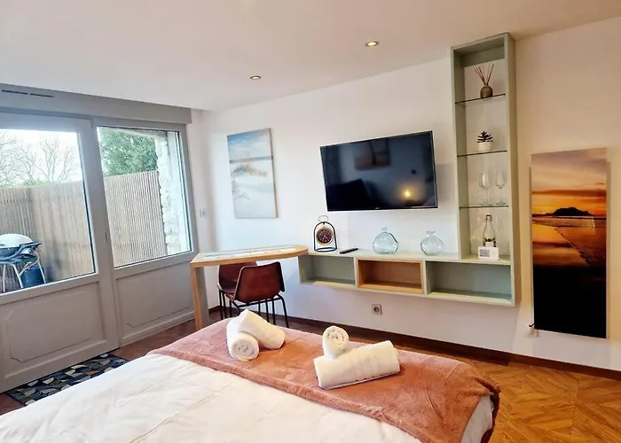 L'instant Détente Apartamento Barneville-Carteret